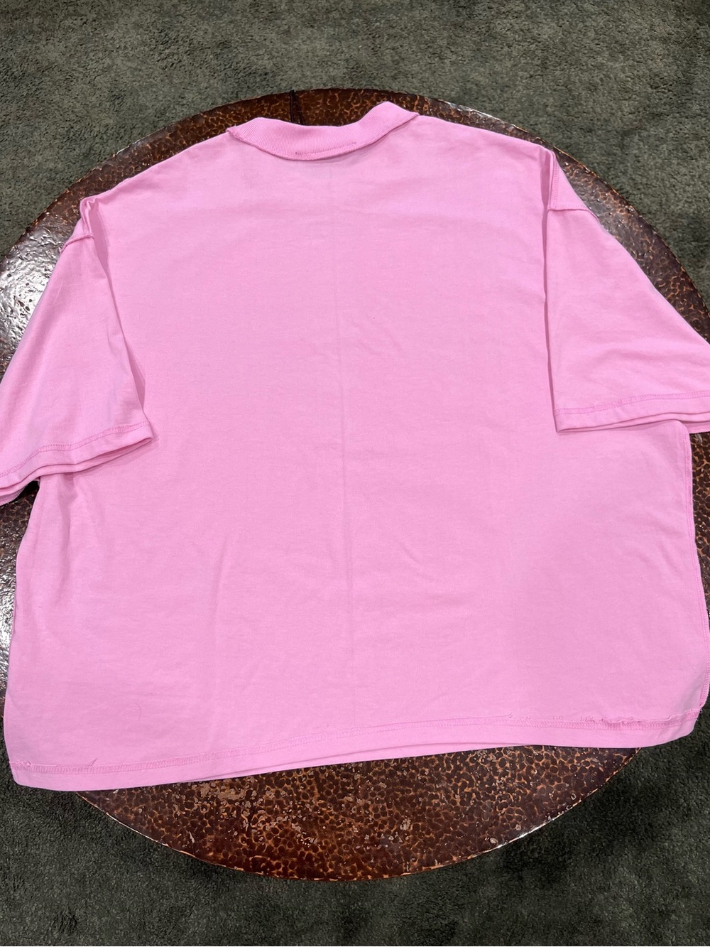 Rebel Vengeance Men’s Pink Graphic Tee - Picture 5 of 5